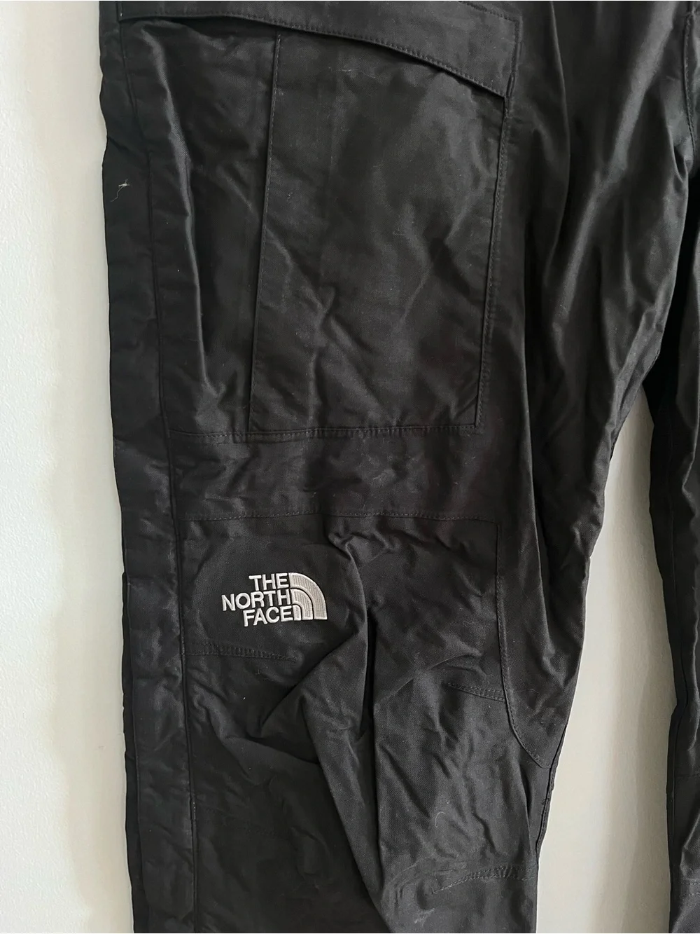 The North Face Men's HyVent Snow Pants Size XL Black Nylon Adjustable Gorpcore